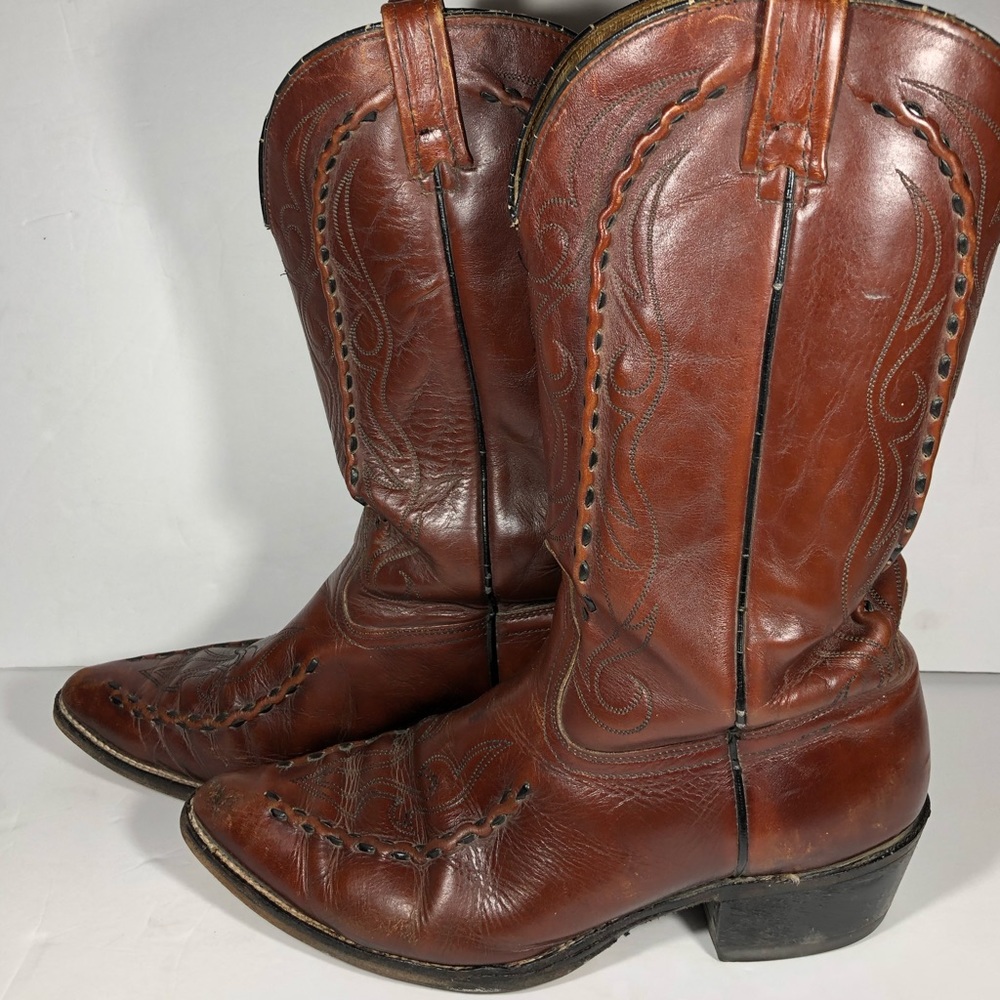 Rare Vintage Acme Stock Show Cowboy Boots Mens 11